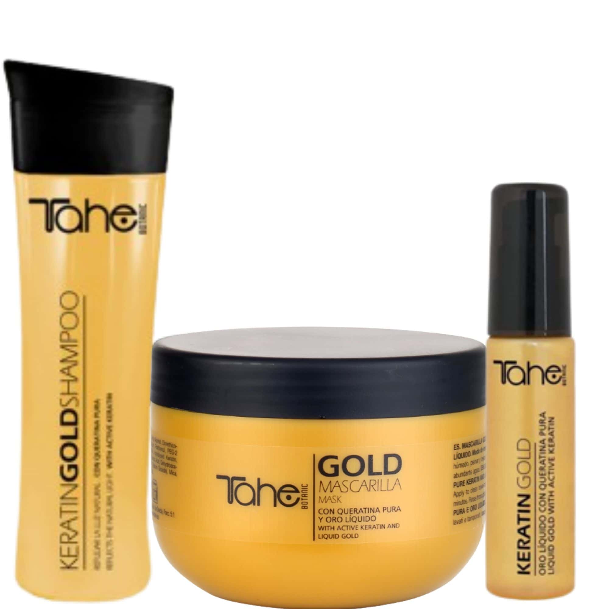 300 ml kit 3 prodotti gold (1) Tahe Botanic Gold Pack 3 Prodotti