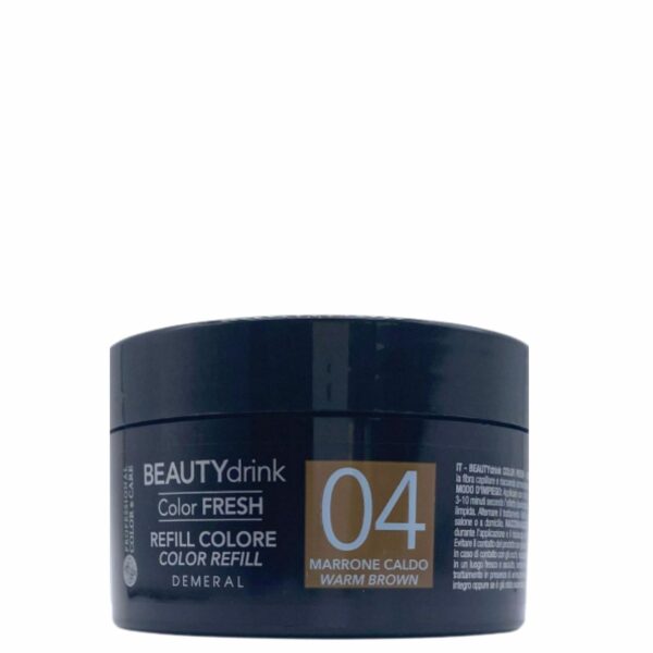 Demeral Beauty Drink Color Fresh 04 Marrone Caldo 200 ml