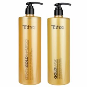 Tahe Keratin Gold Shampoo 1000 ml + Tahe Botanic Gold Mask 1000 ml