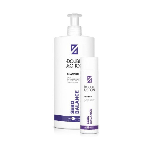 HAIR COMPANY DOUBLE ACTION SHAMPOO ANTISEBO 250 ML
