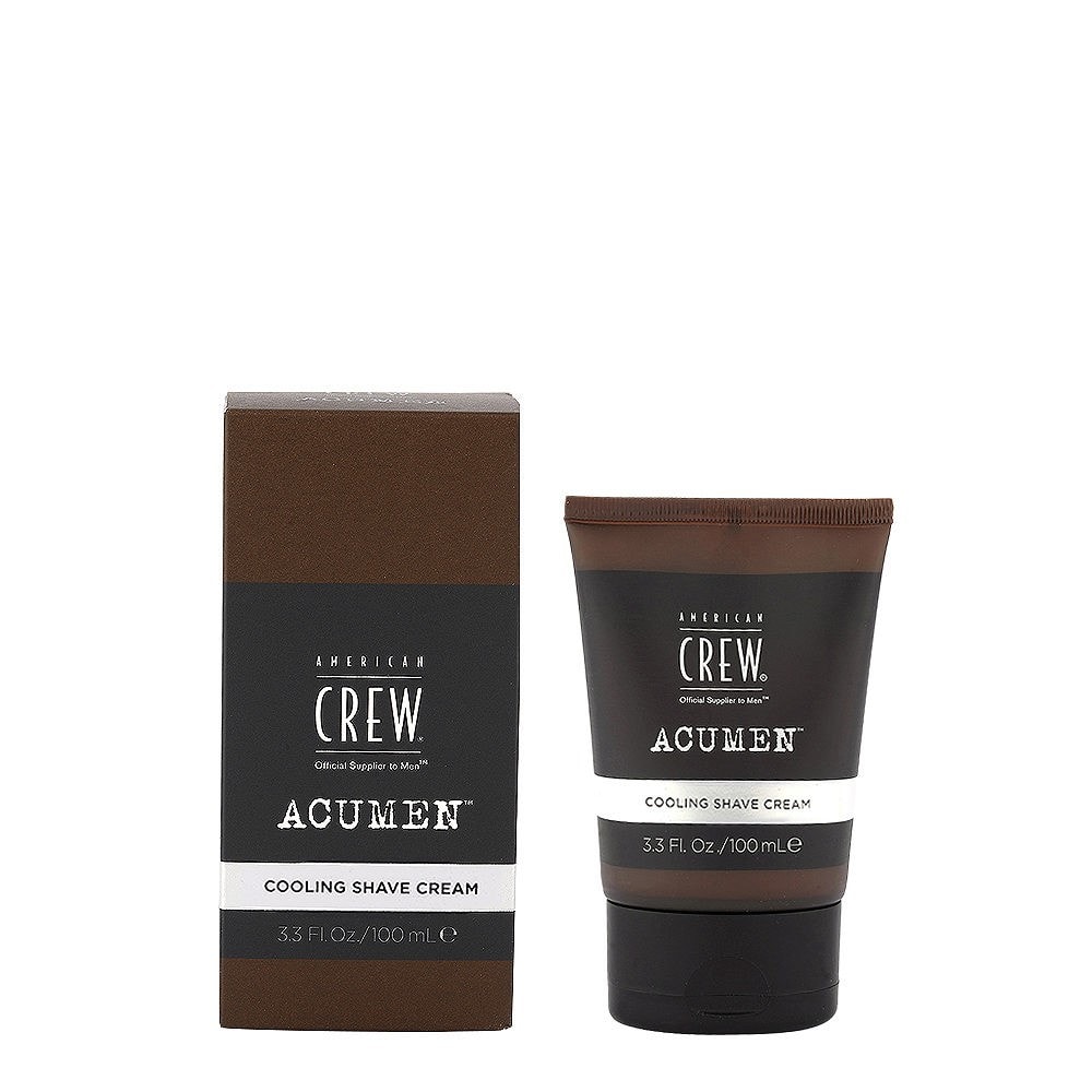 American Crew Acumen Cooling Shave Cream 100ml Crema Da Barba Rinfrescante