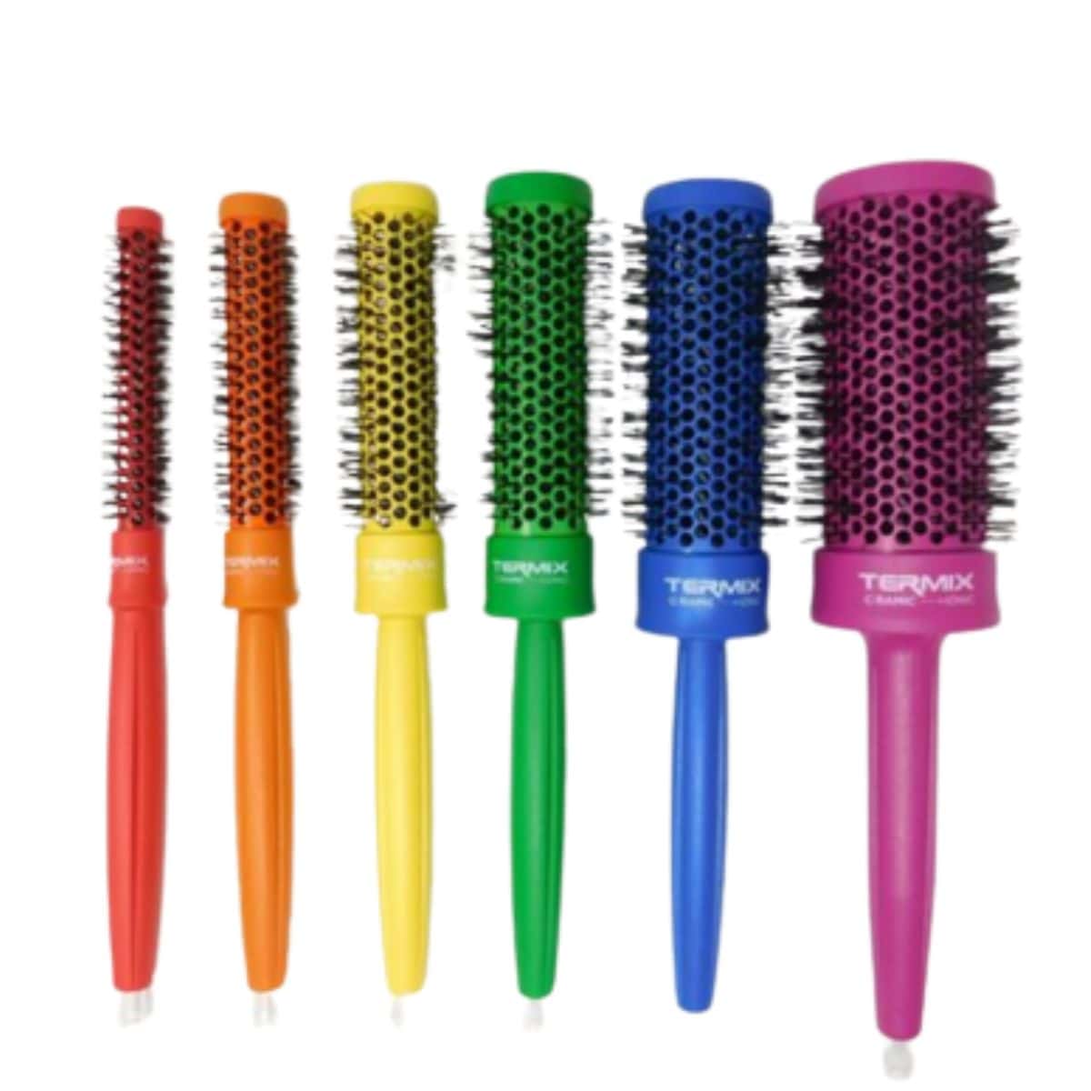 Termix Pride Kit Spazzole Ceramic Ionic Colorate 6 Pz