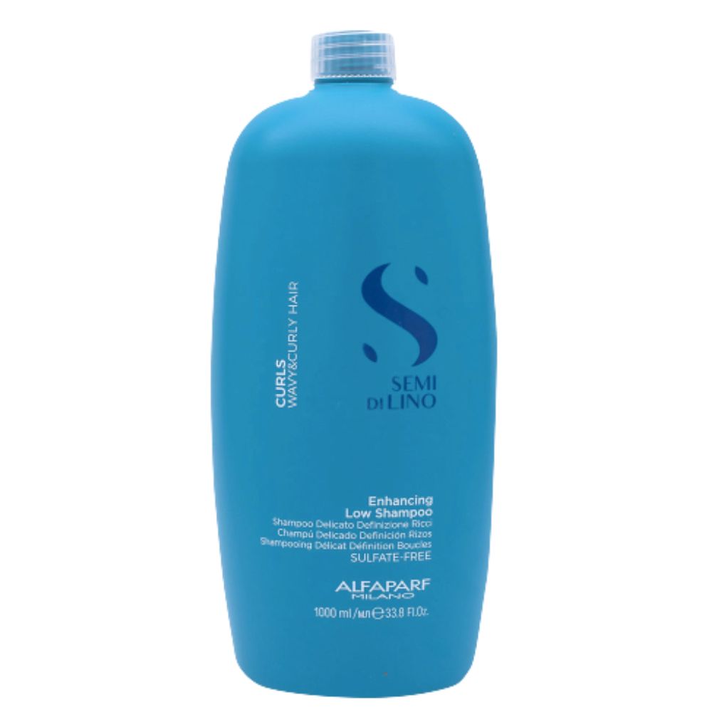 Alfaparf Semi Di Lino Curls Enhancing Low Shampoo 1000 ml (1) Alfaparf Semi Di Lino Curls Enhancing Low Shampoo 1000 ml