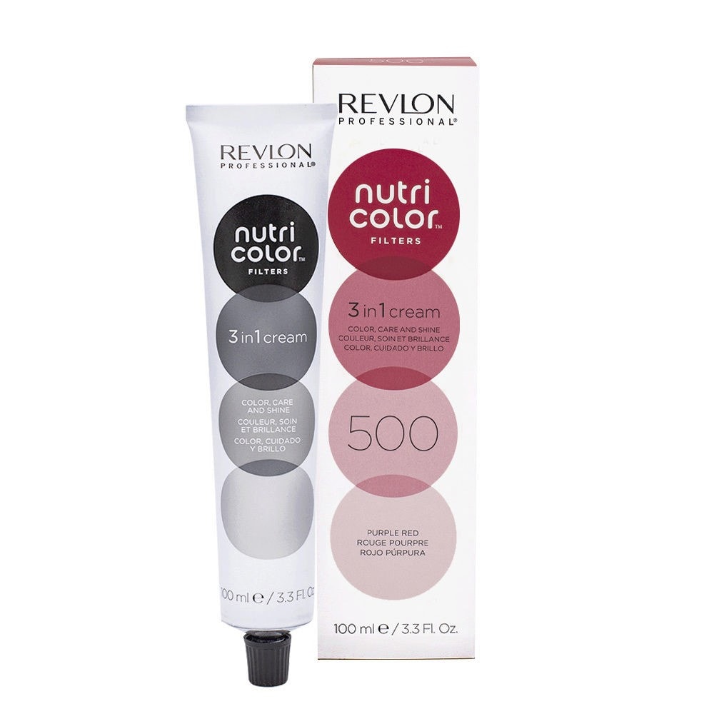 Revlon Nutri Color Creme 500 Maschera Colorata Rosso Porpora 100 ml