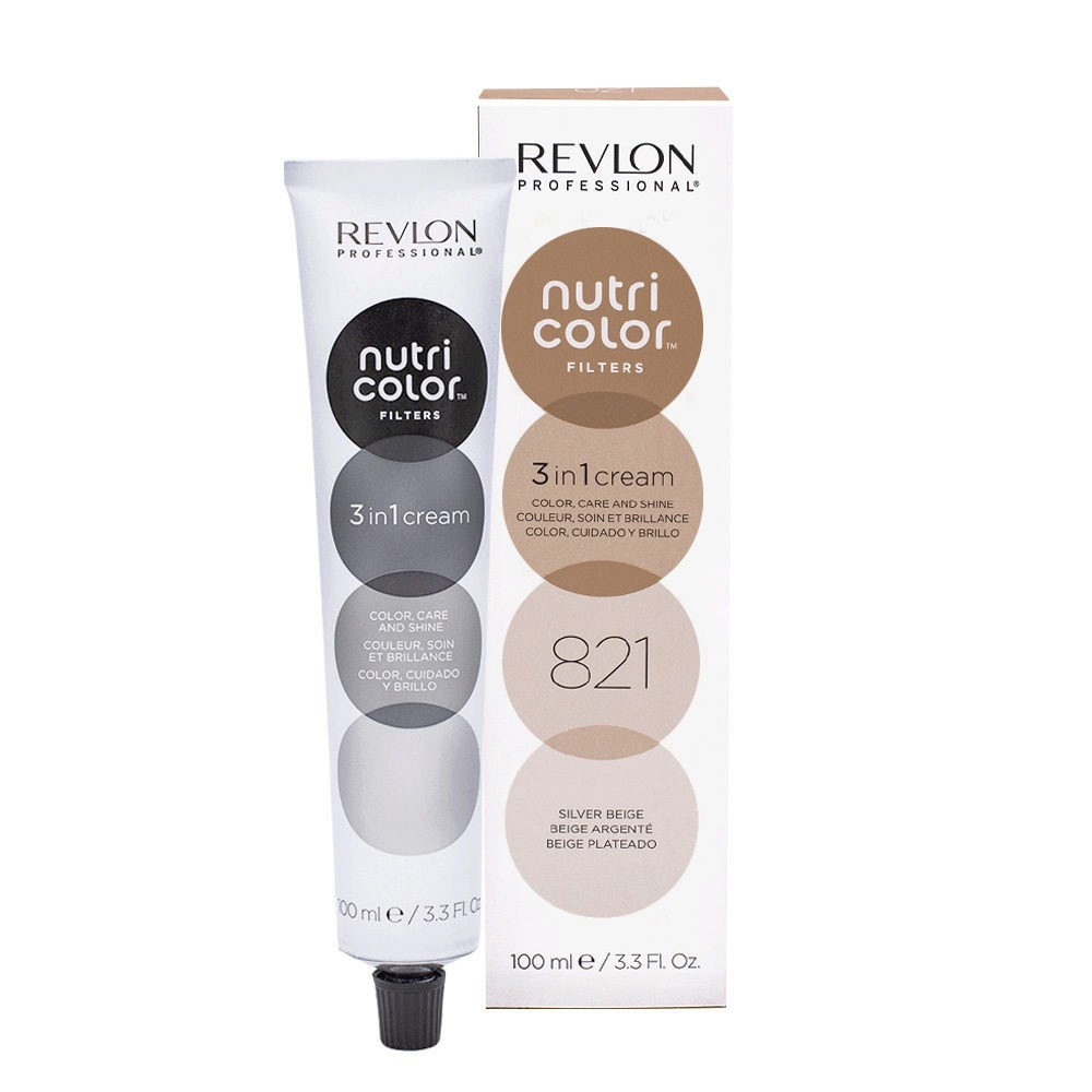 Revlon Nutri Color Creme 821 Maschera Colorata Beige Argento 100 ml