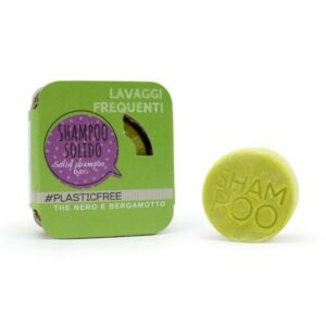 Officina Cosmetica Antichi Ricordi Shampoo Solido The Nero e Bergamotto 55gr