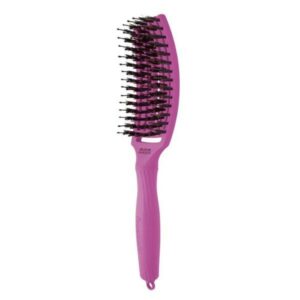 Olivia Garden Finger brush Think Pink Deep Purple Medium
