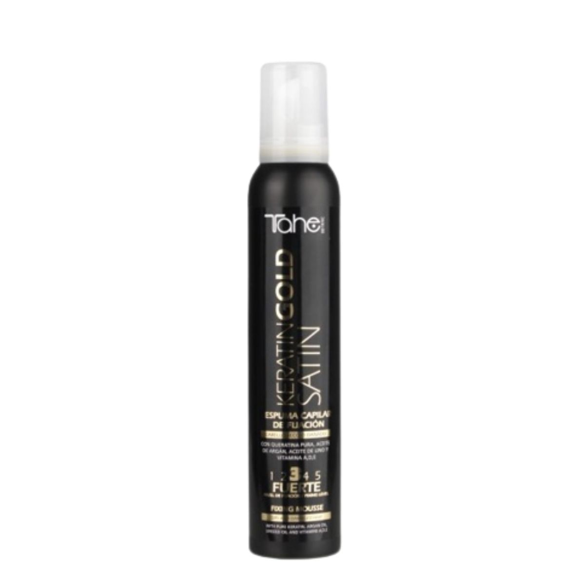 Tahe Keratin Gold Mousse Satin N 3 Forte 200 ml