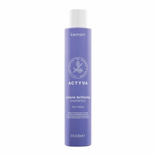 Kemon Actyva Colore Brillante Shampoo Anti Yellow 250 ml