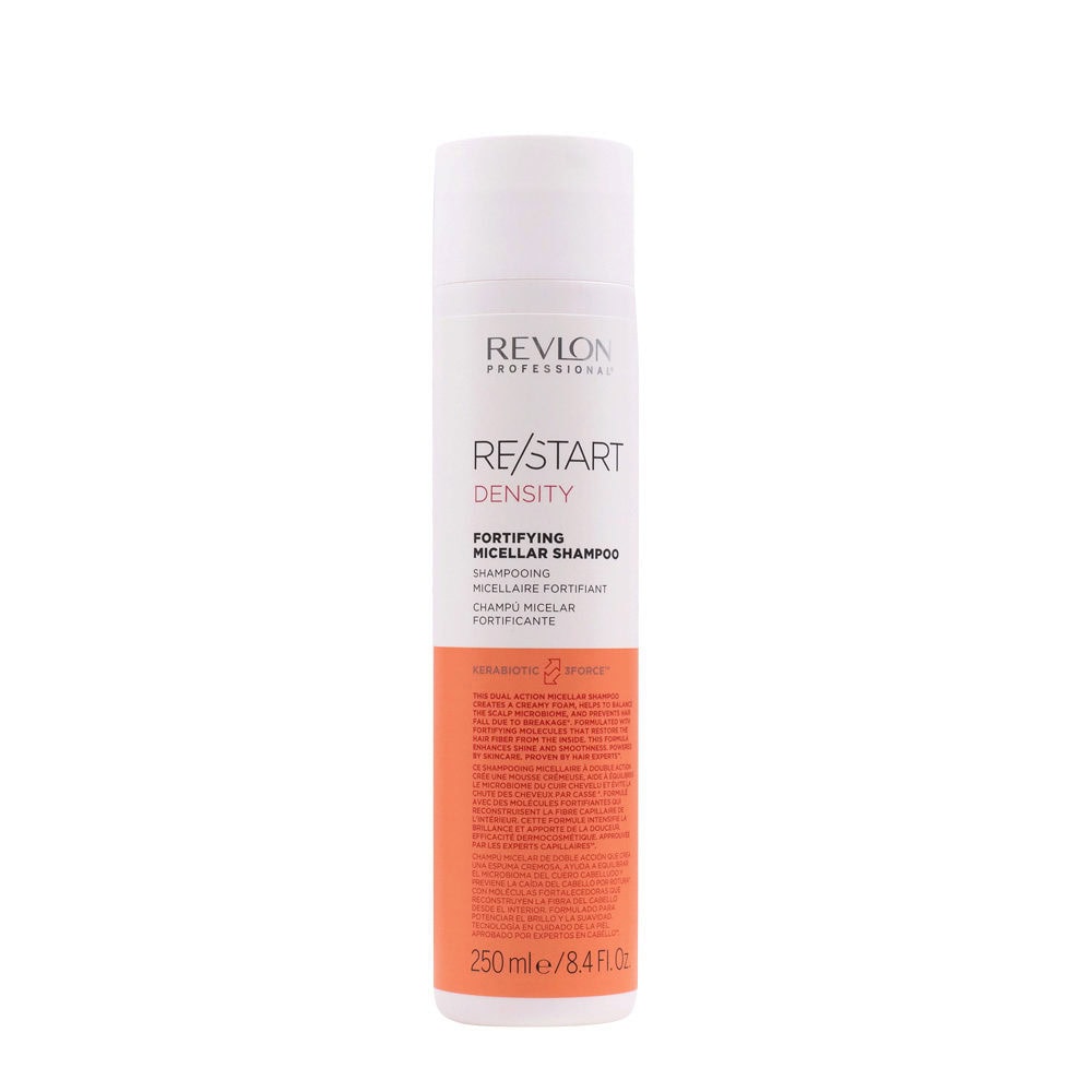Restart Density Fortifying Micellar Shampoo 250ml Revlon Restart Density Fortifying Micellar Shampoo 250 ml