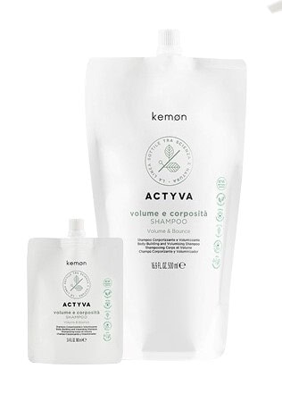 Kemon Actyva Volume e Corposità Touch Bag Shampoo 500 ml