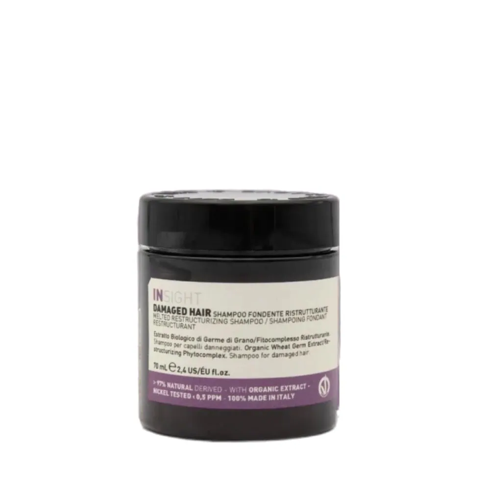 Insight Damaged Shampoo Ristrutturante Fondente 70 ml