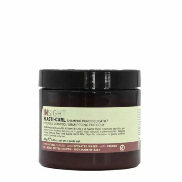 Insight Elasti Curl Shampoo Puro Delicato 200 gr