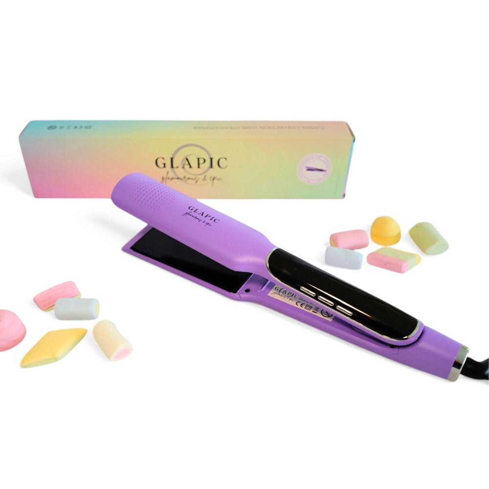 Glapic Lavender Violet Large Hair Straightener
