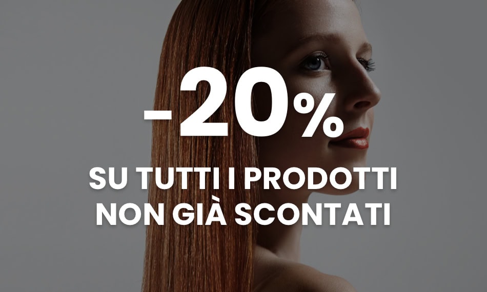 Oltre ai prodotti già in sconto ottieni il -20% di SCONTO su tutti i prodotti non scontati. Inserisci il codice sconto BLACK24 al carrello!