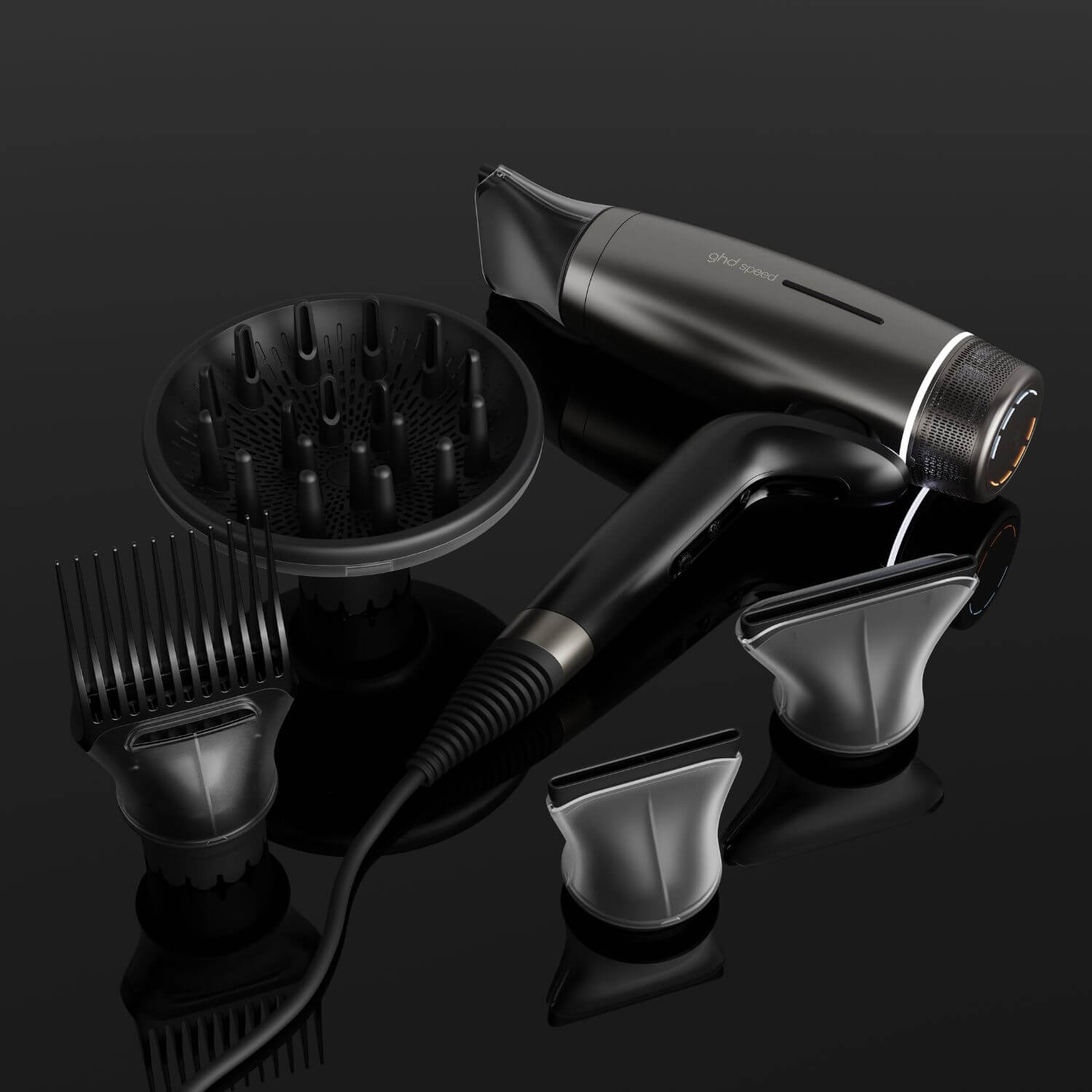ghd Speed Ionic Hair Dryer Black
