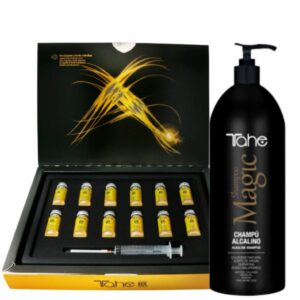 Tahe Bx Gold Concentrato 12 Fiale + Shampoo Magic Alcalino 1000 ml