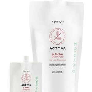 Kemon Actyva P Factor Shampoo Pouch Bag 500 ml